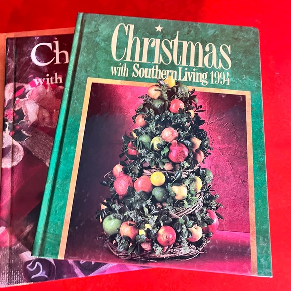 Christmas with Southern Living 1994, 1996, 1997, and 1998 cookbooks - Picture 2 of 8